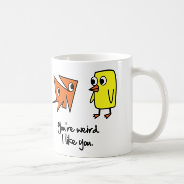 Tu rara copa de café me gusta (Derecha)
