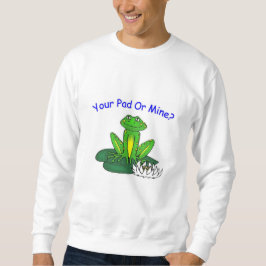 Tu Rincón o el Mío - Sudadera Blanca de Hombre