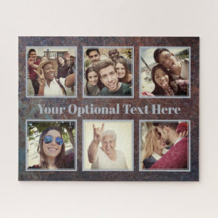 TU rompecabezas de fotos y fotos de texto