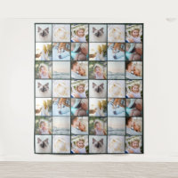 Tu Tapiz de Colage de Cuadrícula Personalizada de