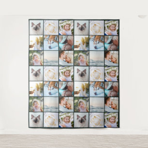 Tu Tapiz de Colage de Cuadrícula Personalizada de