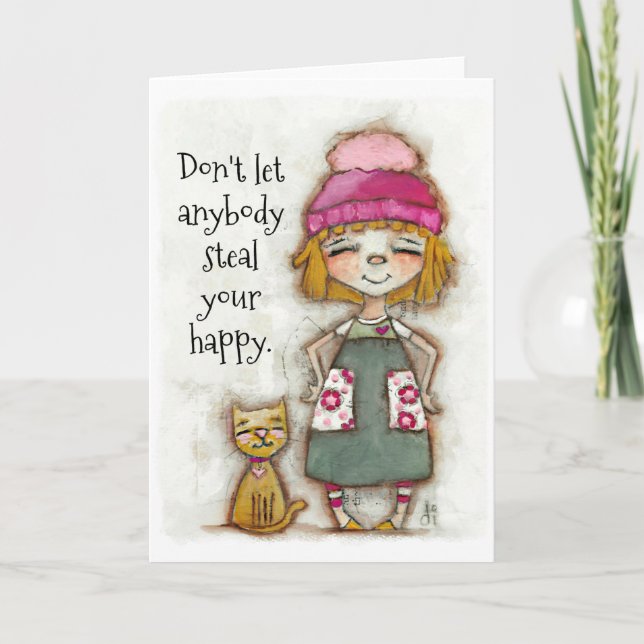 Tu tarjeta Happy - Animación (en blanco dentro) (Anverso)