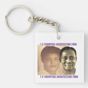 TU THOMPSON. FIRMA DE ARQUITECTURA. Llavero de acr