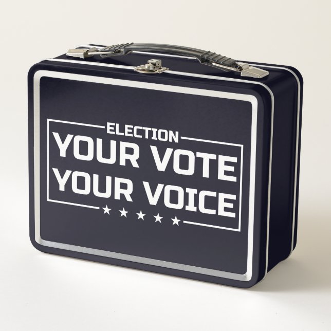 Tu Voto Tu Voz fuente blanca (Anverso)