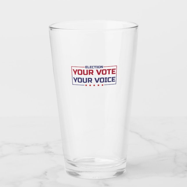 Tu voto tu voz fuente coloreada (Anverso)