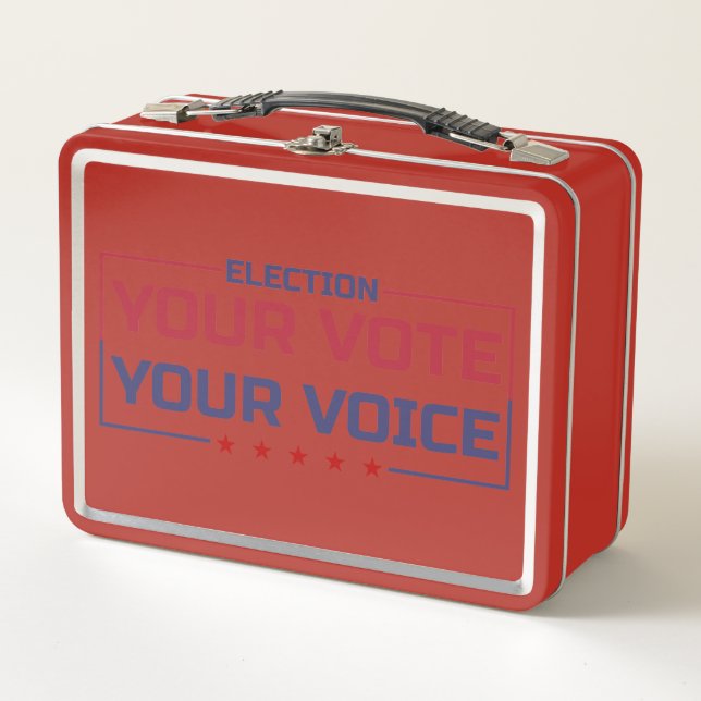 Tu voto tu voz fuente coloreada (Anverso)