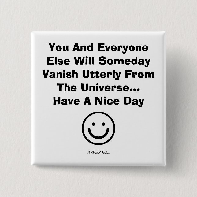 Tú Y Todos Los Demás... - Botón MisterP (Anverso)