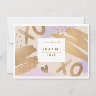 Tú y yo amamos la tarjeta El día de San Valentín X