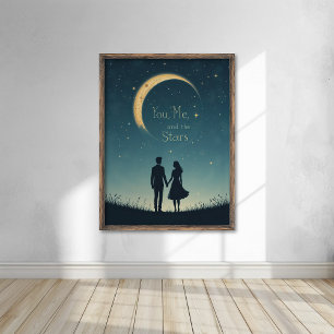 Tú, Yo Y El Arte De La Silhouette De Las Estrellas