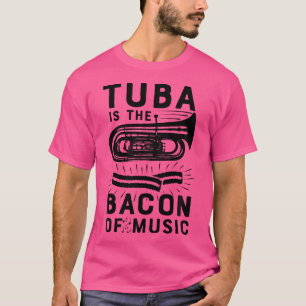 Tuba Es La Banda De La Camisa De La Banda De La Mú
