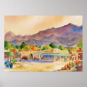 Tubac, impresión de lienzo fundado1752