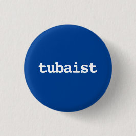 tubaista tipografía Botón