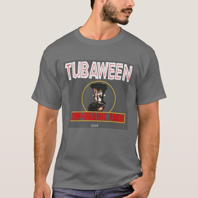Tubaween: la camiseta de LowBrassic Park (Anverso)