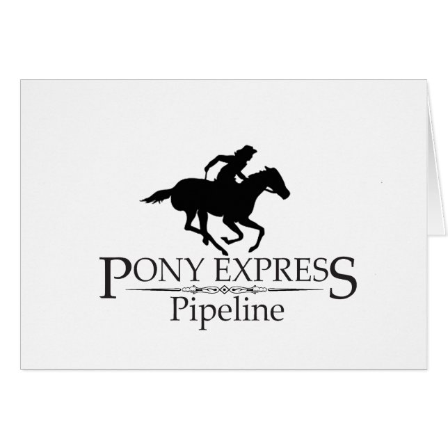 Tubería de Pony Express (Anverso (Horizontal))