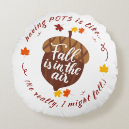 Tuberías Caídas Tema Almohada redonda