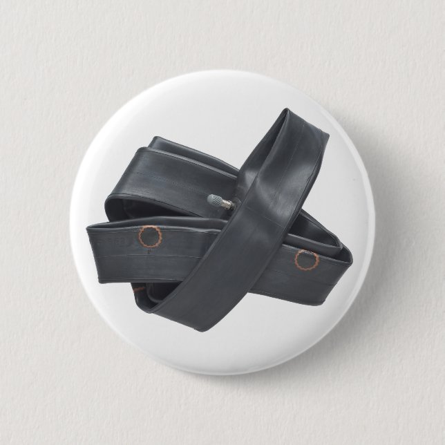 Tubo de neumático de goma con el botón de los (Anverso)