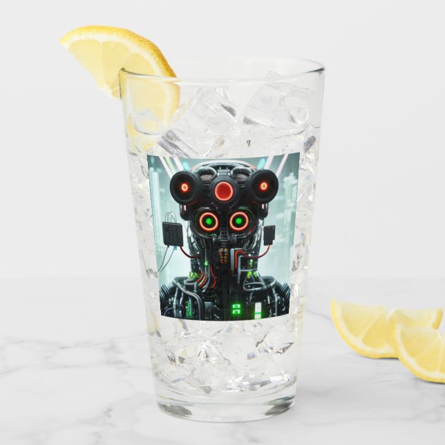 Tubo de vidrio Robot 5 (Anverso (hielo))