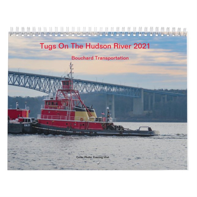 Tubos En El Calendario De Bouchard Del Río Hudson  (Tapa)