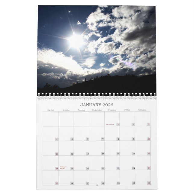 Tucson, calendario de Arizona 2010 (Jan 2026)