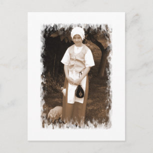Tudor Rosa Tarjeta postal