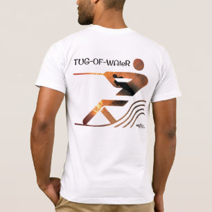 Tug-of-Water de la camiseta de lobodorio