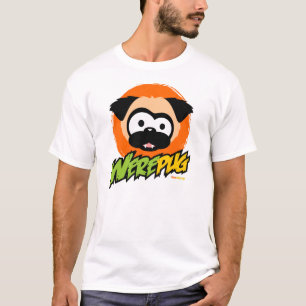Tugg la camiseta del blanco de WerePug