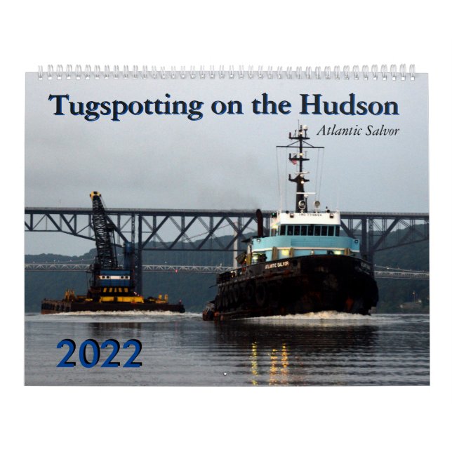 ¡Tugspotting 2022 Atlantic Salvor! Calendario (Tapa)