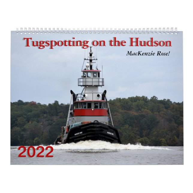 Tugspotting: Calendario de MacKenzie Rosa 2022 (Tapa)