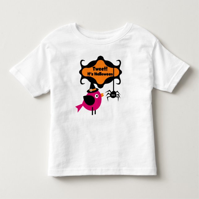Tuitear camisetas y regalos de Halloween (Anverso)