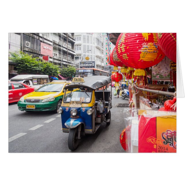 Tuk tuk, Bangkok (Anverso (Horizontal))