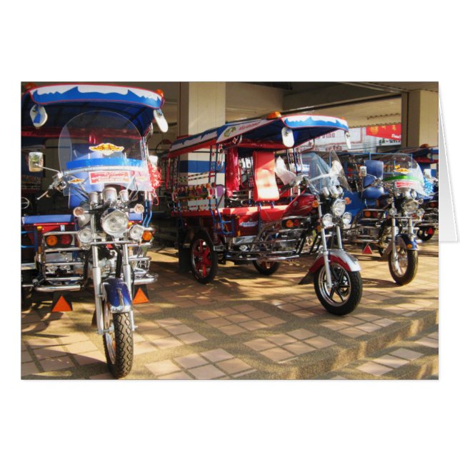 Tuk Tuk Showroom ... Udon Thani, Tarjeta Isaan (Anverso (Horizontal))
