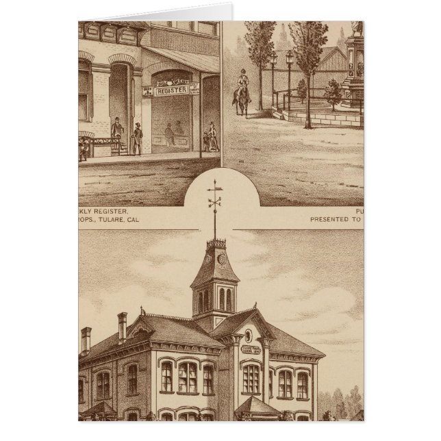 Tulare School, California (Frente)