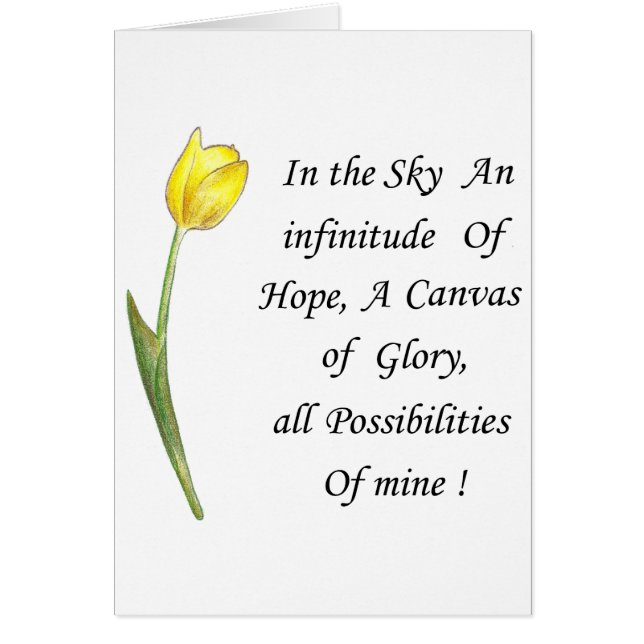 Tulip amarillo (Frente)