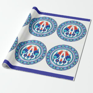 Tulip de papel de ajuste de mate