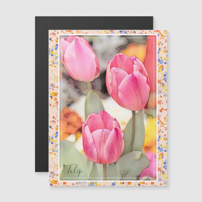 Tulip [Magnet Card] (Anverso/Reverso)