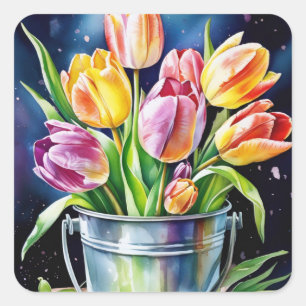 Tulip Pegatinas