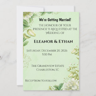 Tulipán Amarillo Vibrante y Ranunculus Boda Formal