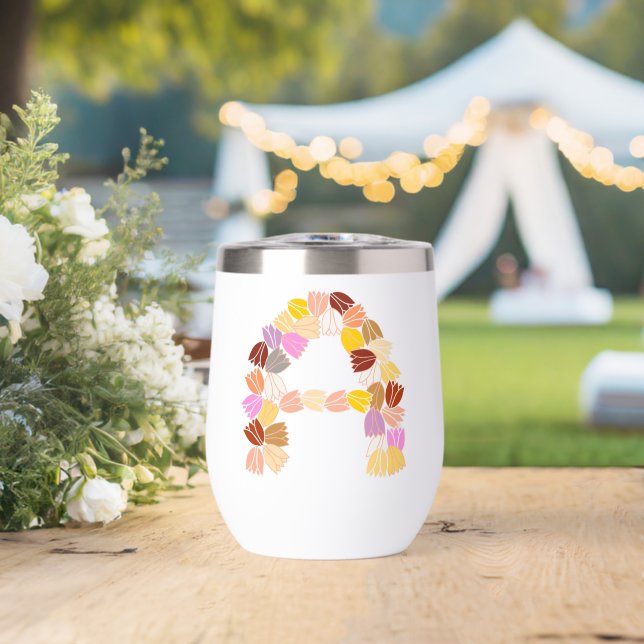 Tulipán multicolor "A" (Boda (girada))