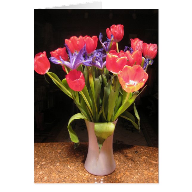 Tulipán Rojo Bouquet II (Frente)