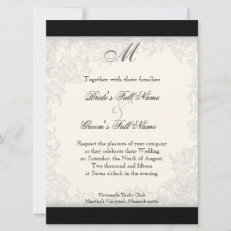 Tulipán rojo y blanco rayado - Invitación a la bod