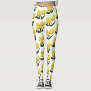 Tulipanes amarillos Legging