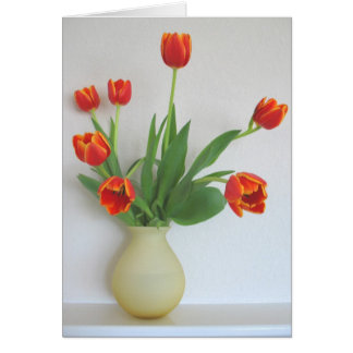 Tulipanes anaranjados de Cynthia Wenslow