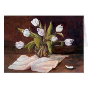 Tulipanes blancos