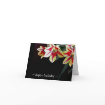 Tulipanes elegantes de las tarjetas de cumpleaños