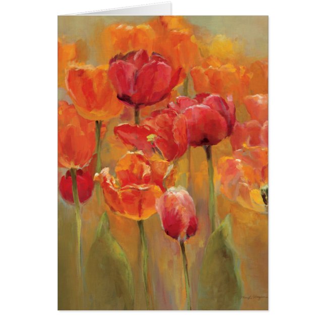 Tulipanes en el medio (Frente)