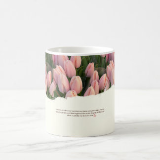 Tulipanes rosados del susurro del invierno – Copa