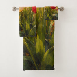 Tulips Garden - Painterly Style