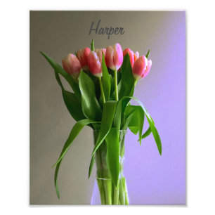 Tulips V1 Original Fotografía De Flor Para Ella