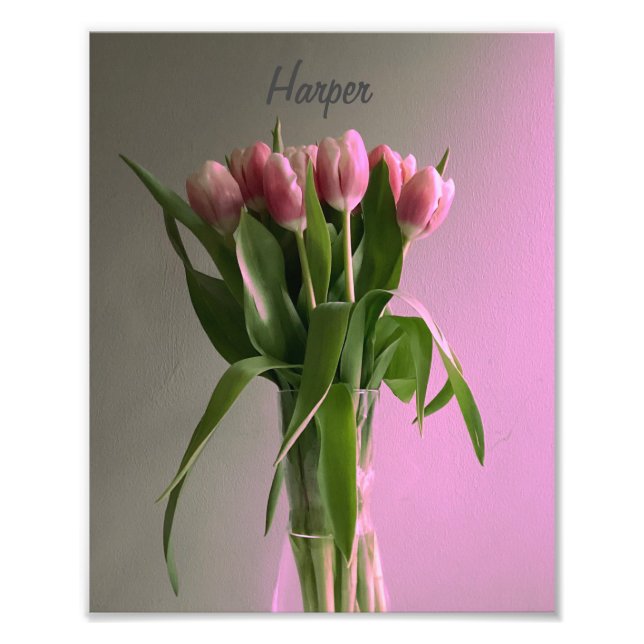 Tulips V3, De Moda, Fotografía Original De Flor Pa (Frente)
