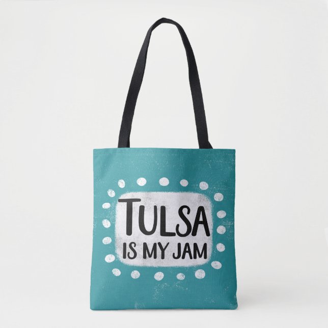 Tulsa Es Mi Bolsa De Tote De Jam (Anverso)